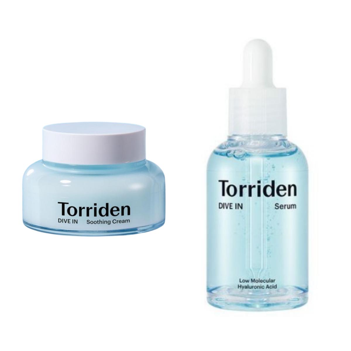 

[TORRIDEN] DIVE-IN Soothing Cream 100ml Cream 100ml + Serum 50ml