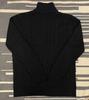 Embroidered Autumn-Winter Cable Knit Polo Sweater: Half-Zip Pullover with High Neck for Couples