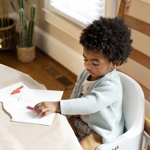 Ingenuity Kids2 Babyhochstuhl mit Gurt, Niedriger Stuhl, Anti-Aufsteh-Funktion und Tisch, Perfekt für die Babyernährung (6 Monate und älter), Perfekt für Babyparty