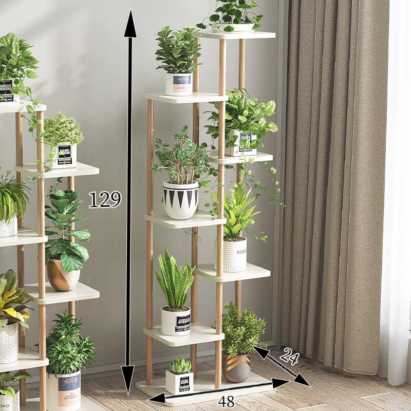 Nordic 7-Tier Bamboo Plant Stand