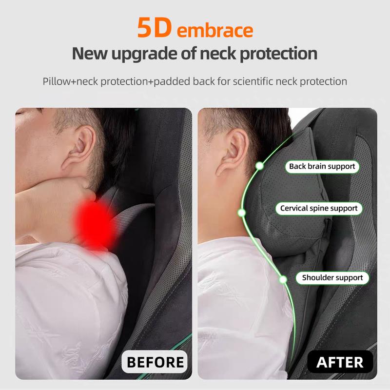 Car Headrest Adjustable Neck Rest Cushion for Mazda 2 3 6 BK BL BM BP GG GH CX-5 CX5 CX3 CX7 CX9 CX30 CX50 CX60 CX80 CX90 MX30