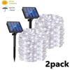 Outdoor Solar String Lights LED Waterproof Copper Wire Xmas Garden Party Decor
