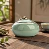 Sealed Storage Jar Ceramic Tea Storage Box Chinese Style Tea Canister  Puer Tea