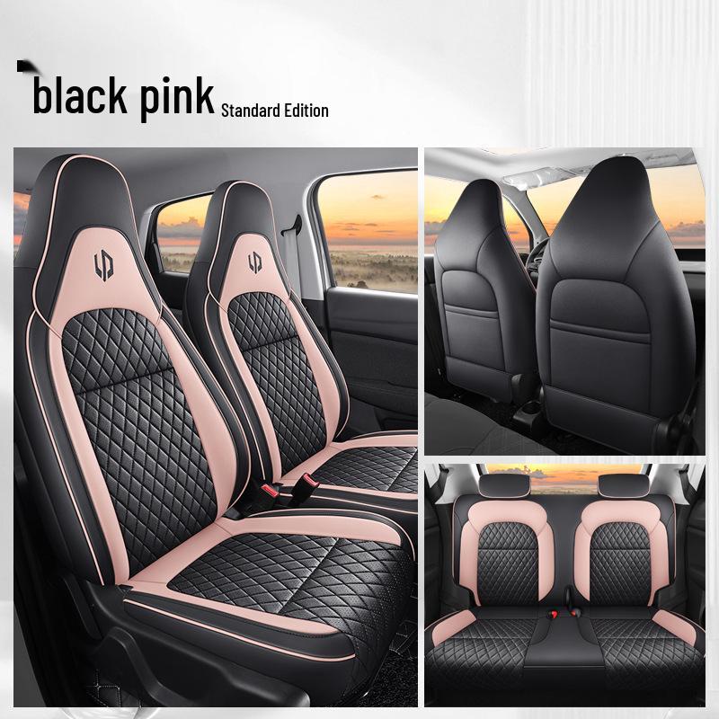 Leapmotor T03 Cartoon Seat Covers - Full Coverage, 22 Models, All-Season Universal Fit.