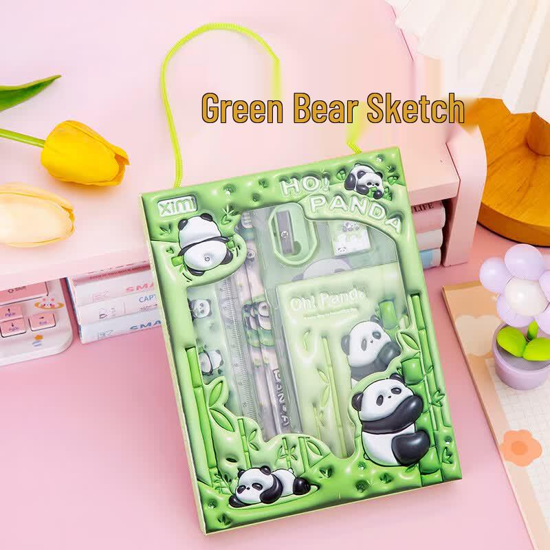 Children s Panda Stationery Gift Set