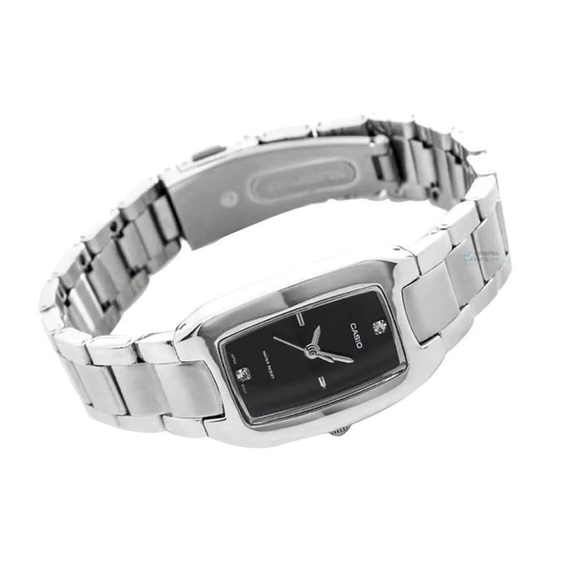 Casio STANDARD Series Literary and Versatile Classic Small Square Watch Classic Pointer Square Dial Waterproof Quartz Movement Stainless LTP-1165A-1C2