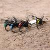 5pcs Fly Fishing Flies Decoy Baits Lightweight Artificial Insects Fishing Baits
