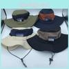 Color Blocked Hat Nylon Wide Brim Fisherman Sunscreen Hat For Casual Wear Summer