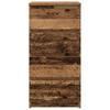 Sideboard with Rustic Wood Look 37.5 x 35 x 76 cm Engineered Wood