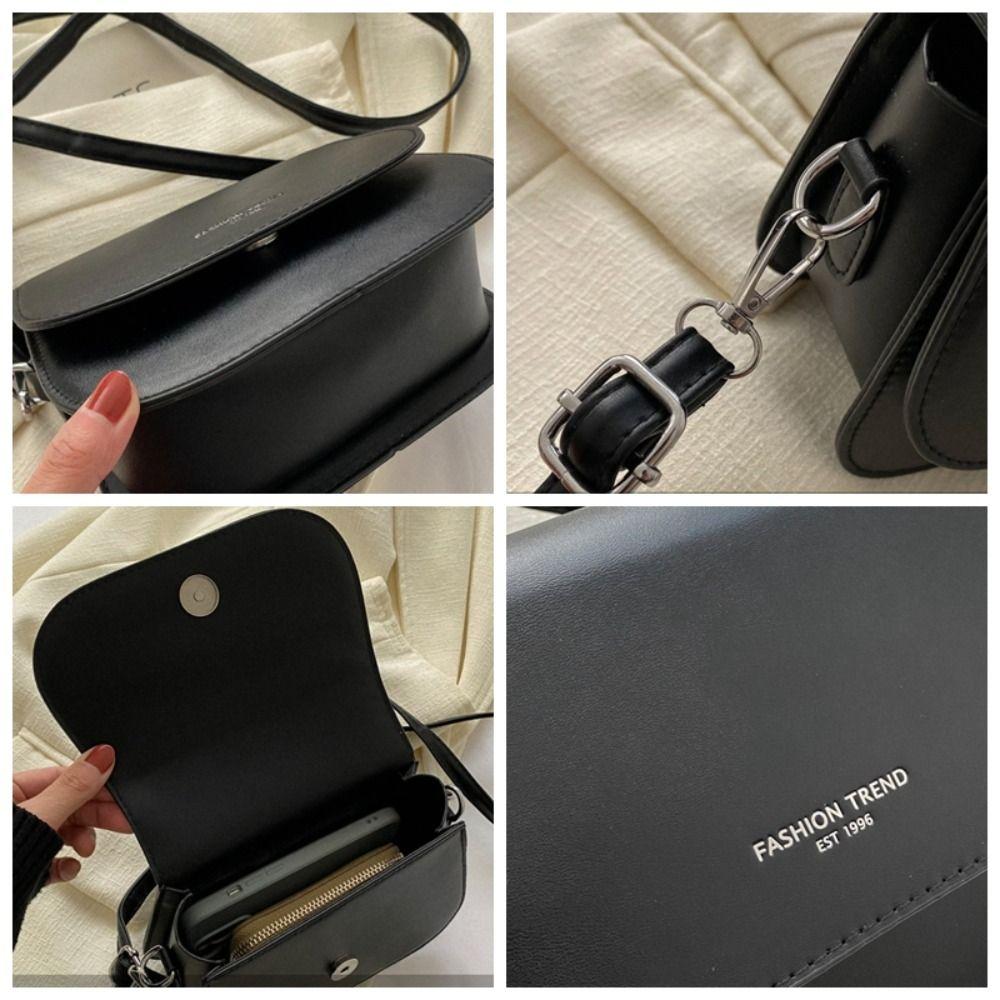 Multifunctional Square Shoulder Bag Solid Color Leisure Travel Bag Ladies/Girls