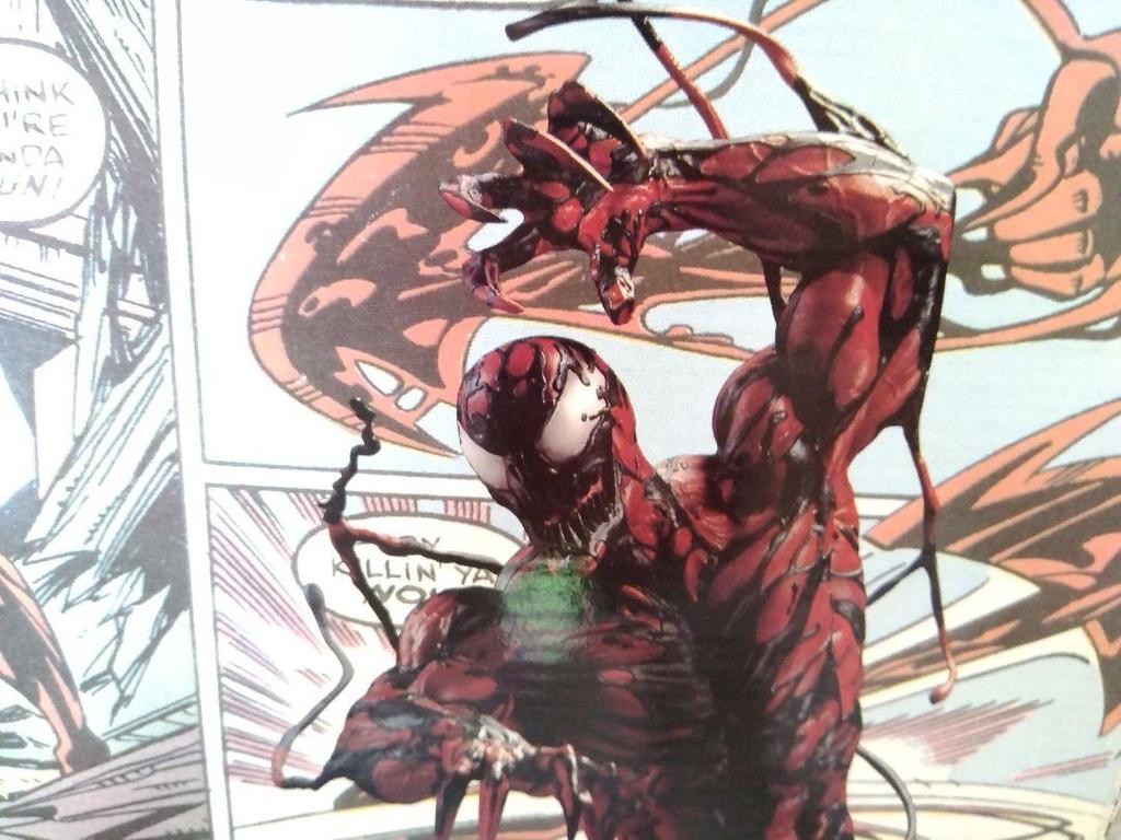 [USED] Carnage Spider-Man Horizon Vinyl Kit 1/6 Figure