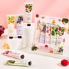 1 Box/5Pcs Fruit Scent Hand Cream, Deep Hydrating Moisturizing Lotion, Remove Dead Skin & Calluses