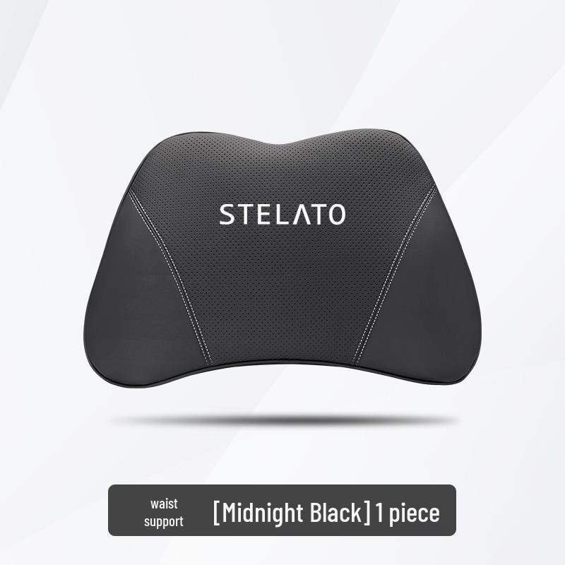 Xiangjie S9 Car All-Season Headrest and Suede Neck & Waist Support Pillow