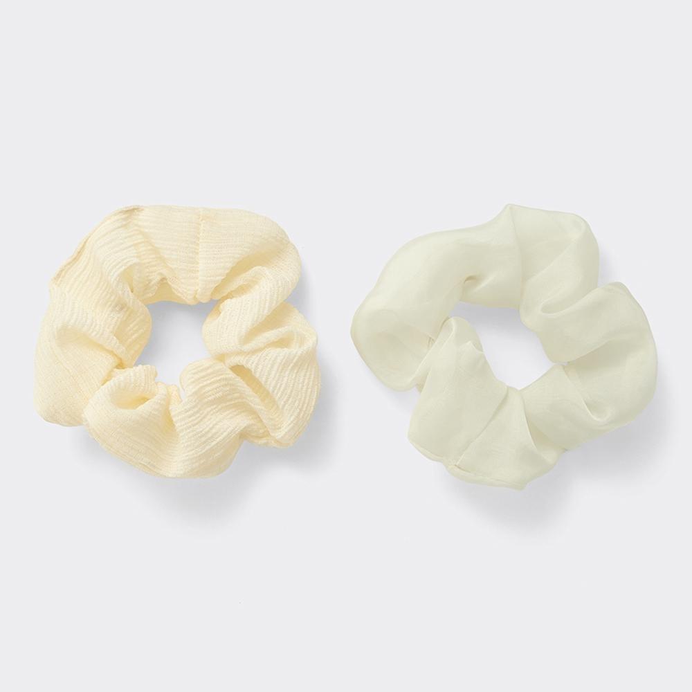 

Шифоновые резинки для волос GU by Uniqlo 2P