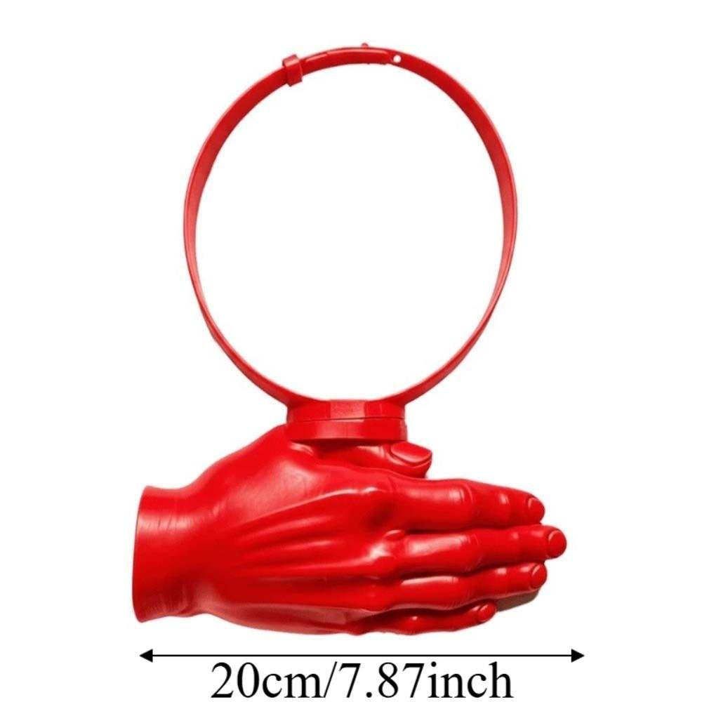 Hair Hoop Palm Sun Visor Headband PLA Funny Right Hand Sun Hat Waterproof Detachable Sun Protection Quirky Hairband