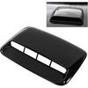 Engine Hood Air Outlet Vent Moulding Cover Trim, Hood Scoop Body Kit Glossy Black Bonnet Cover Universal for Car Modification