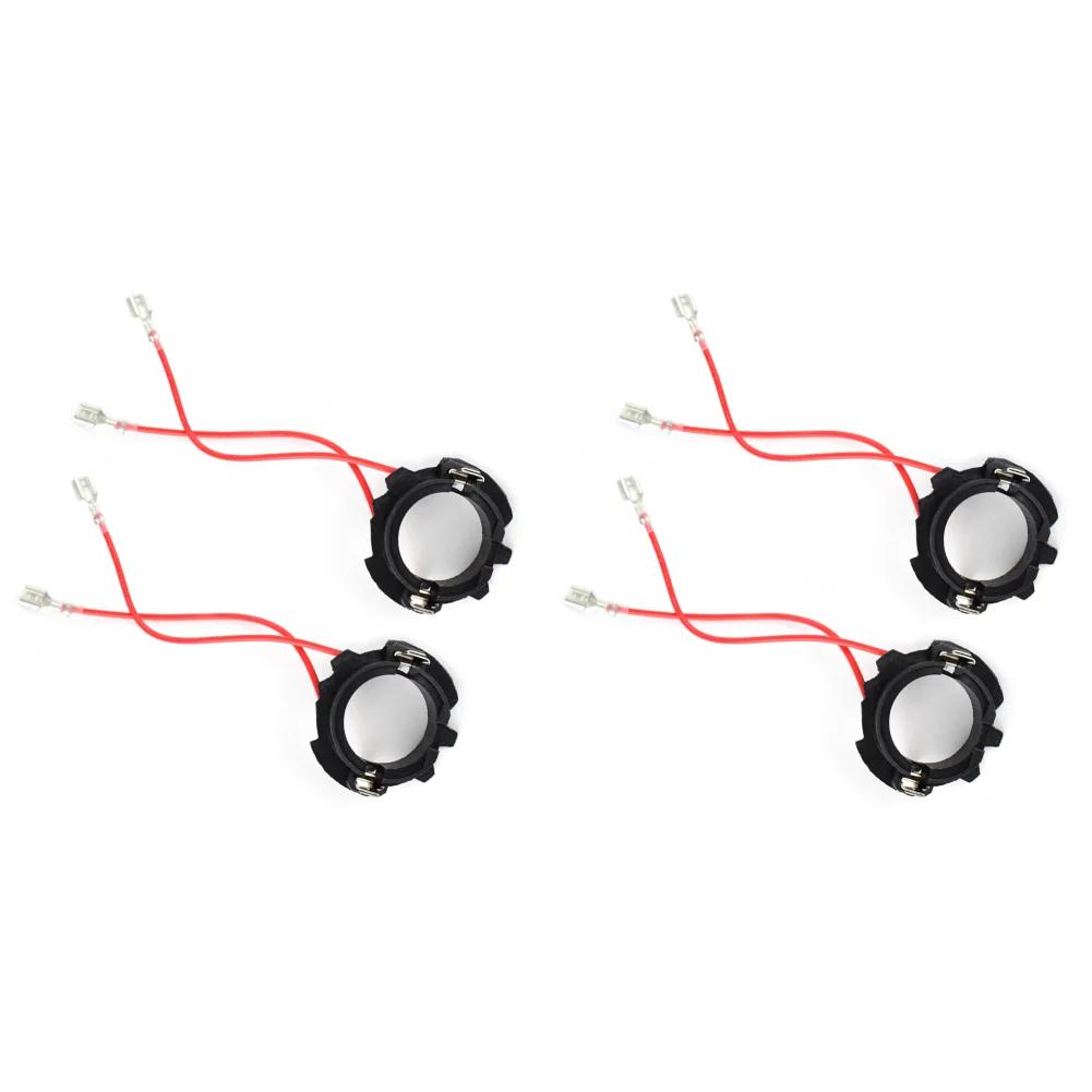 H7 LED Headlight Bulb Base Adapters Holders Retainers for Golf 5 MK5 for JETTA Plastic Lamp Base Headlight Accessories