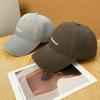 Embroidered Letters Enlarged and Widened Baseball Hat Women's Simple and Versatile Face Showing Small Wide Brimmed Peaked Cap