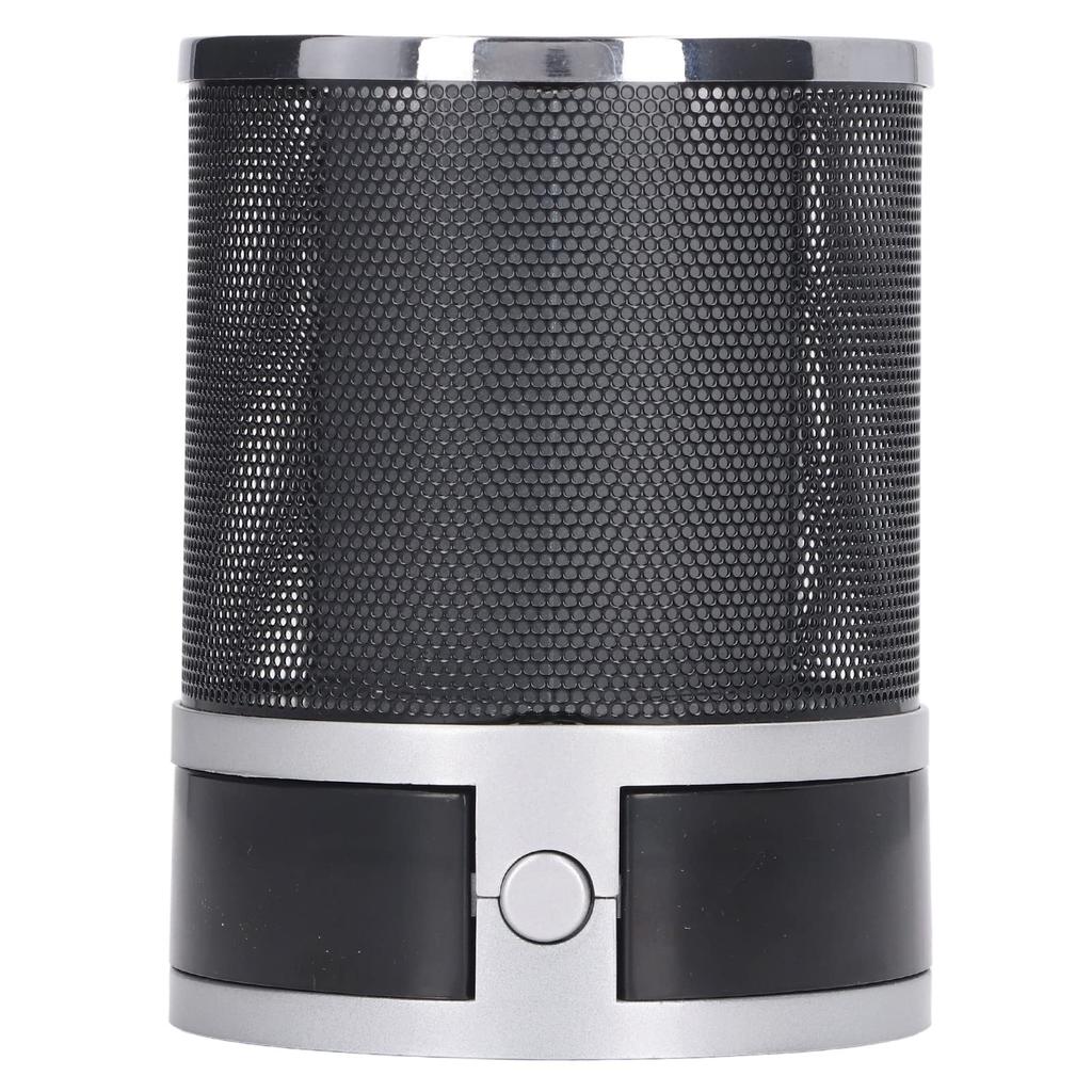 Cube Desk Stand with Digital Calendar and Clock, Pen Holder, Pencil Case, Desktop Storage Case, Multifunctional Pencil Holder, Approx. 11x8.5x8.5cm