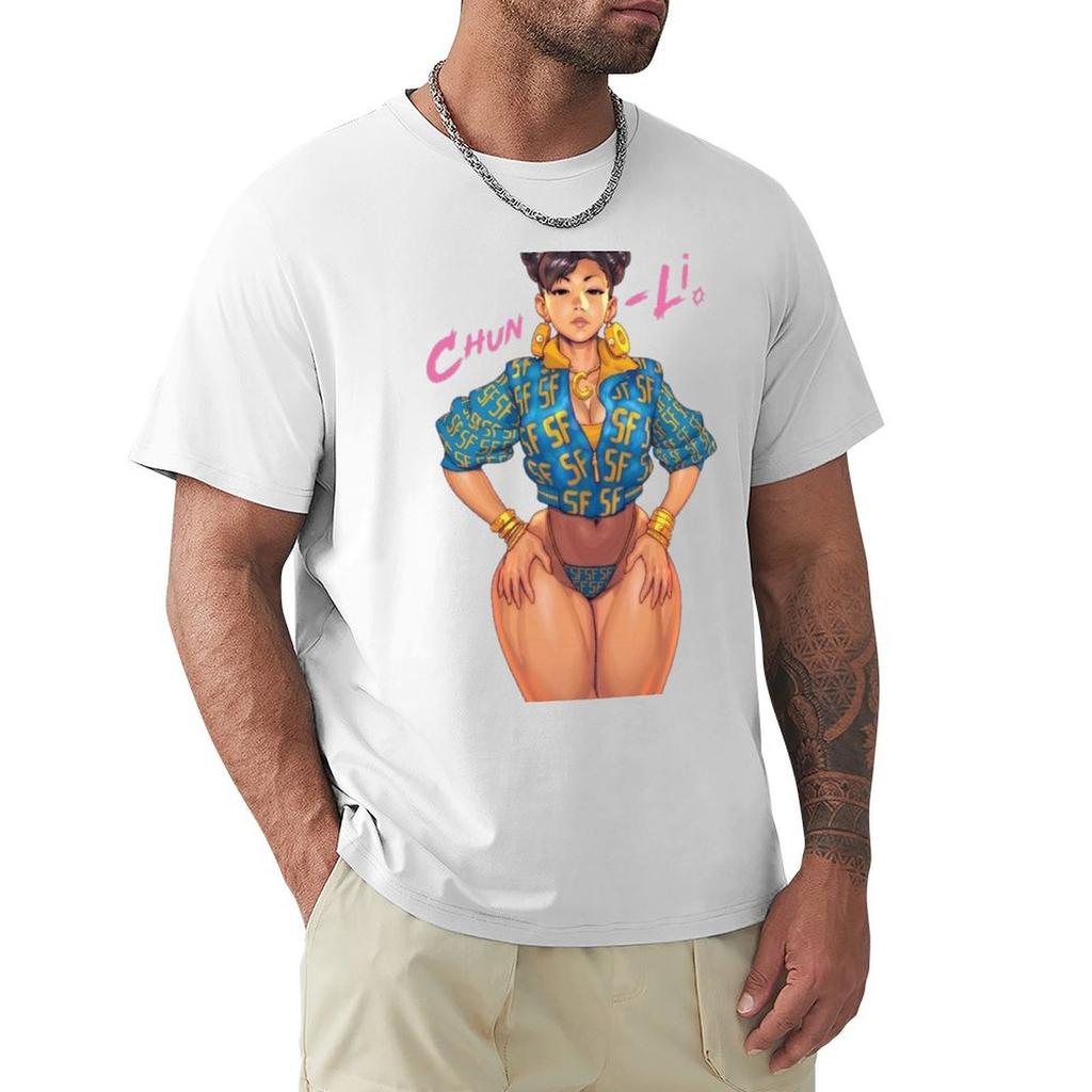 Chun Li Tshirt Big And Tall Loose Fit Tshirt