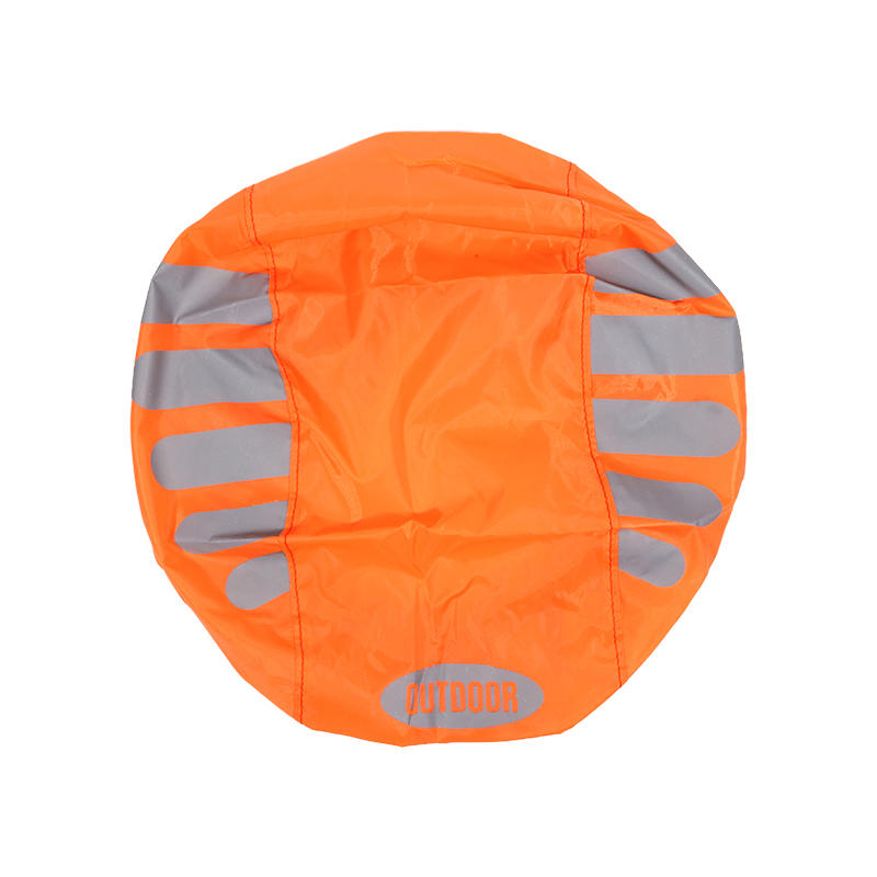 1 Pcs Bike Helmet Rain Cover With Reflective Polyester Strip Waterproof Windproof Covers High Visibility Cycling Ride Gear
