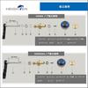 HEIGHTEN 30mm Reel Handle Knob for Shimano Daiwa Type Type Aurora Series 14.5g (Shimano A) (Daiwa S) (Gold) (348)