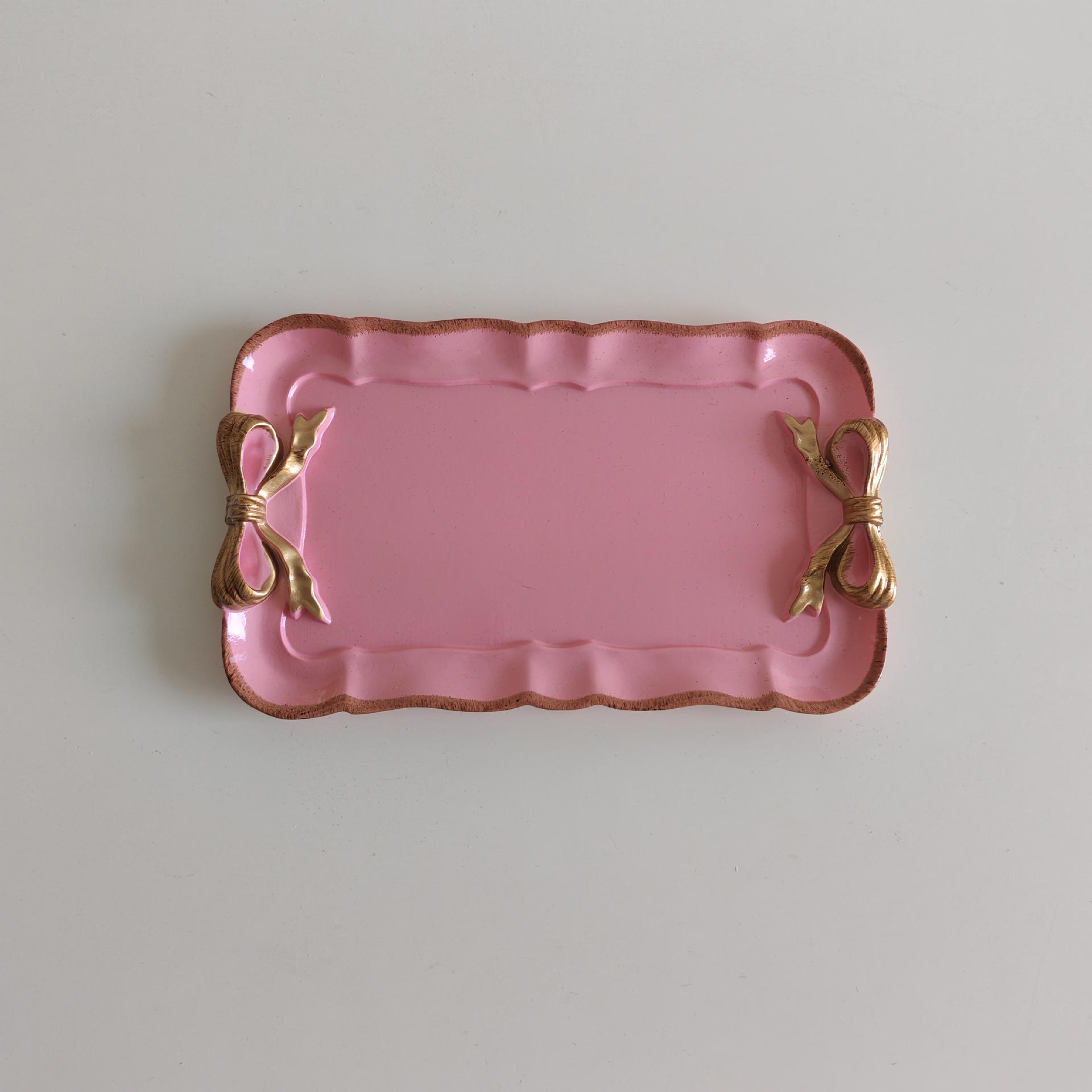 

Ретро смола поднос для десертов и украшений - Вдохновленная Японией тарелка для фруктов и выпечки