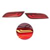 Car For Spark 2010-2015 LED Brake Light Rear Bumper Light Dynamic Turn Signal Reflector