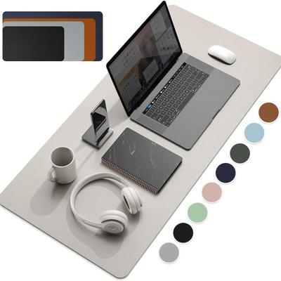 Plus Size Büro-Schreibtisch-Schutzmatte, PU-Leder, wasserdichtes Mauspad, Desktop-Tastatur, Schreibtisch-Pad, Gaming-Mauspad, PC-Zubehör