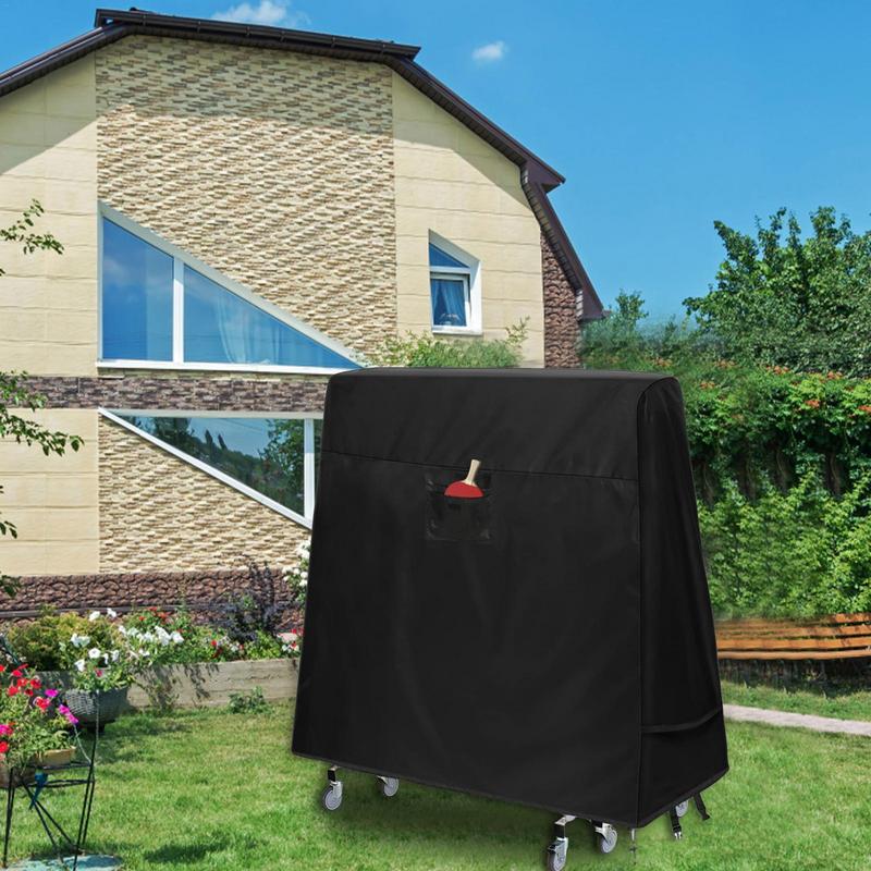 Outdoor Indoor Ping-Pong Table Cover Waterproof Foldable Table Tennis Cover Storage Protect Dustproof Protector Furniture Case