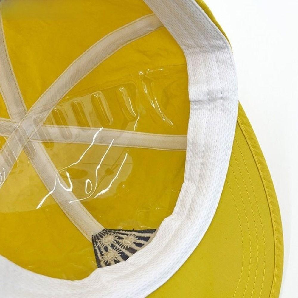 Casual Breathable Parent-Unisex Baseball Caps Quick-Drying Foldable Hip-Hop Caps Sun Protection Adjustable Sunscreen Cap Summer