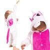 Piżama dla dzieci dziecięca kigurumi onesie strój jednorożec różowy 135-145