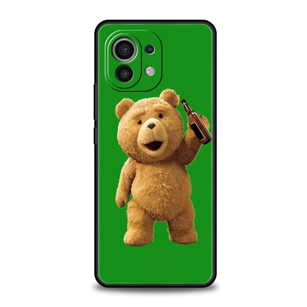 

Phone Case Cover for Xiaomi Mi 17 15 14 13 12 11 Ultra 15T 14T 13T 12T 11T Pro Lite 5G Soft TPU Capas Funny Tedy Bear Fundas Bag Xiaomi 14
