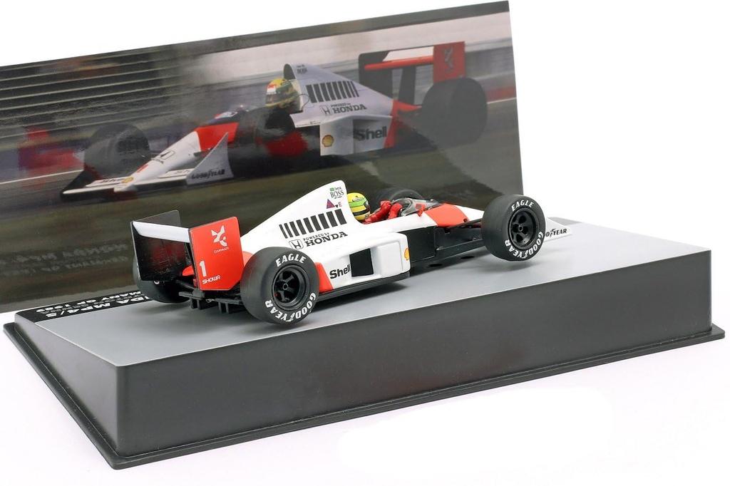 Altaia 1/43 McLaren Honda F1 MP4/5 1989 Großer Preis von Deutschland Ayrton Senna AYRTON SENA ALTAYA Diecast Miniaturauto
