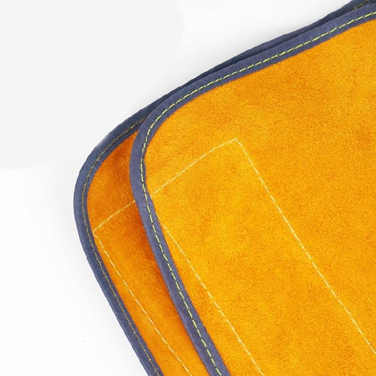 Industrial Leather Boot Covers for Welding Glass Making Heat Protective Shoe Protectors Wear Resistant Leg Guards Gaiter