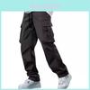 Mens Cargo Pants Summer Fashion Casuals With Multiple Pockets For Active Teenagers