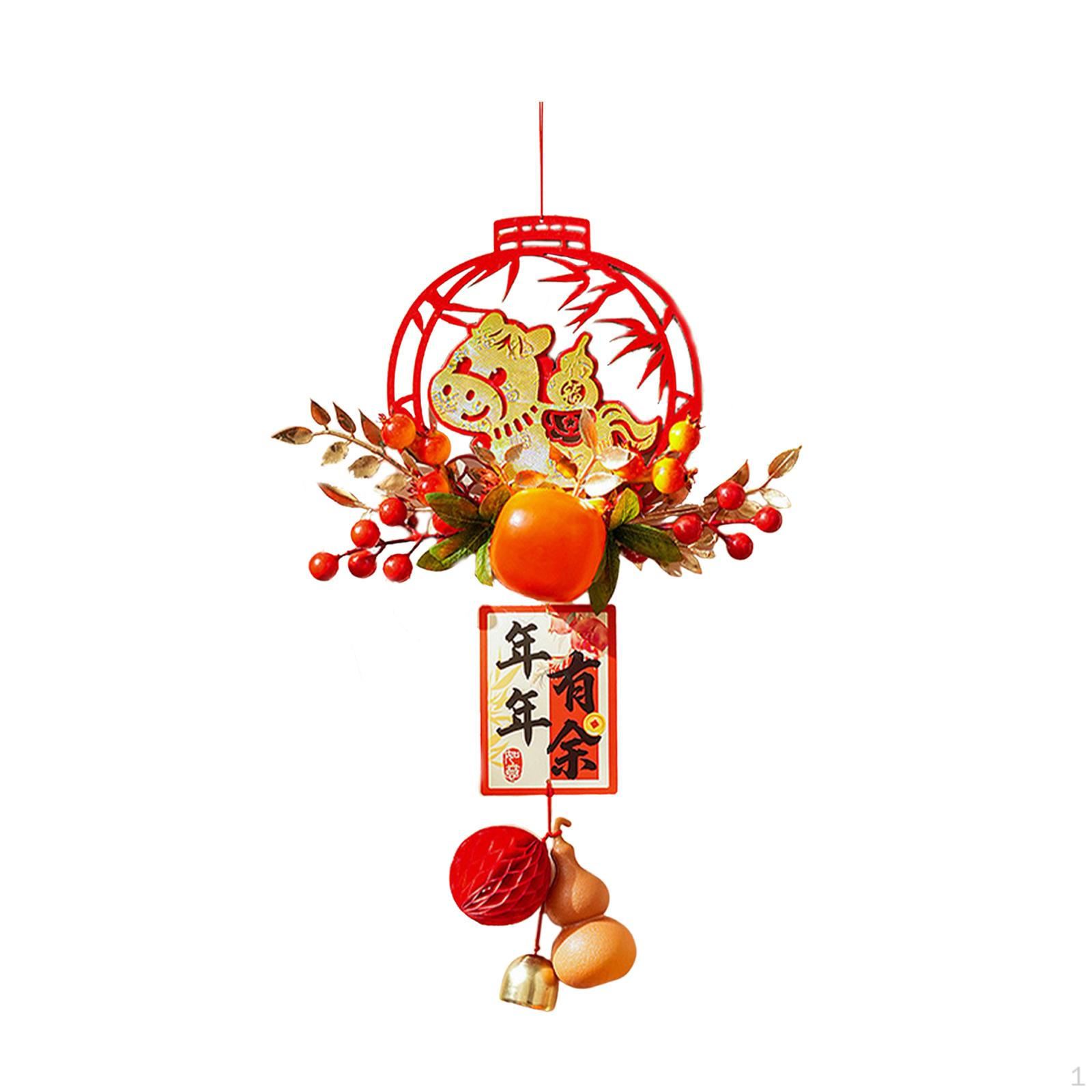 

Chinese Year Decoration Supplies Home Decor Traditional Spring Festival for Room Style A