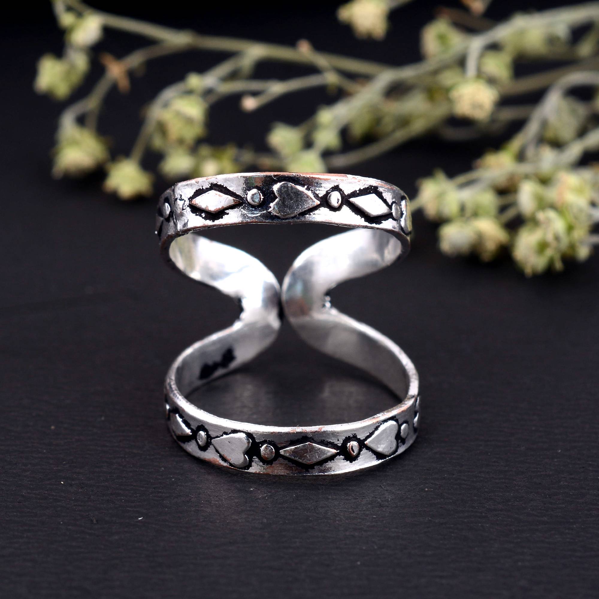 

Arthritis Silver Ring – Adjustable 925 Sterling Silver Ring for Pain Relief, Joint Comfort & Daily Wear 6 срібний