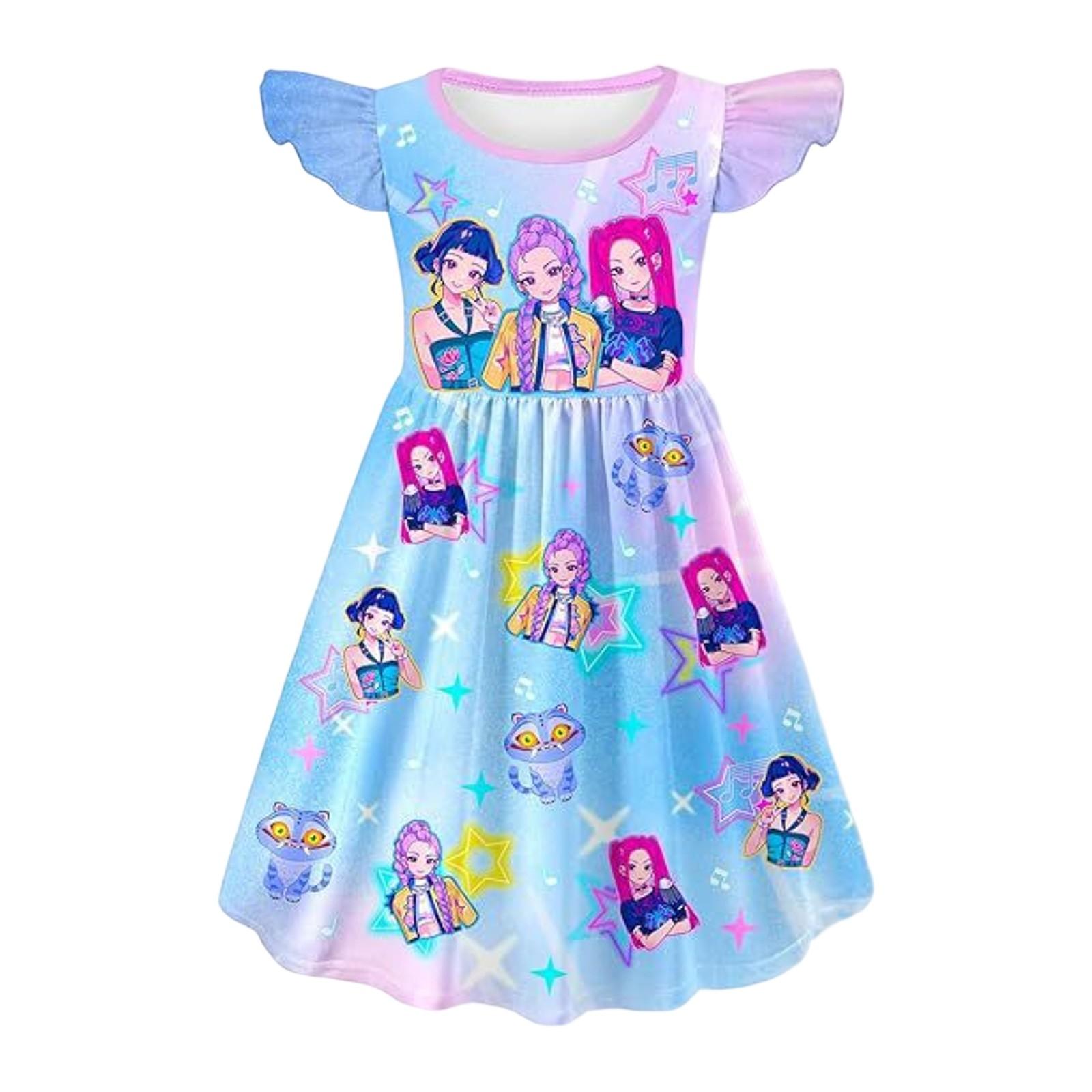 

Детское платье Платье для ролевых игр Платье А-силуэта для девочек Платье для вечеринки 150 фиолетовый