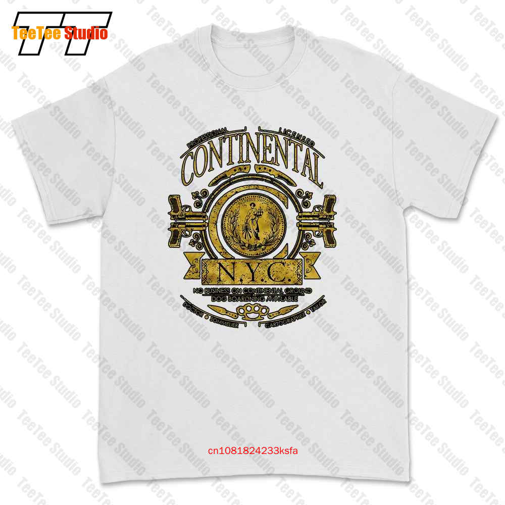 

Футболка с континентальным логотипом Assassin John Wick Movie, футболка SQDS, футболка унисекс 3XL