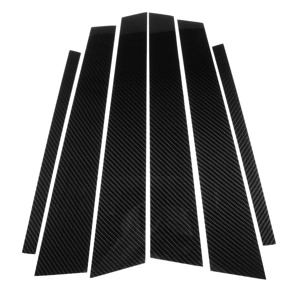 Buy Carbon Fiber Car Window Bpillar Molding Trim For BMW 3 5 Series