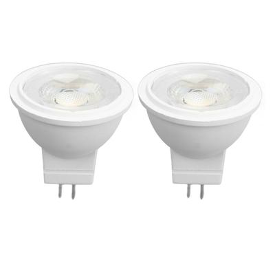 2Pcs MR11 Light Bulb High Brightness 3W 110V Faster Heat Dissipation GU4 Spotlight Bulbs for