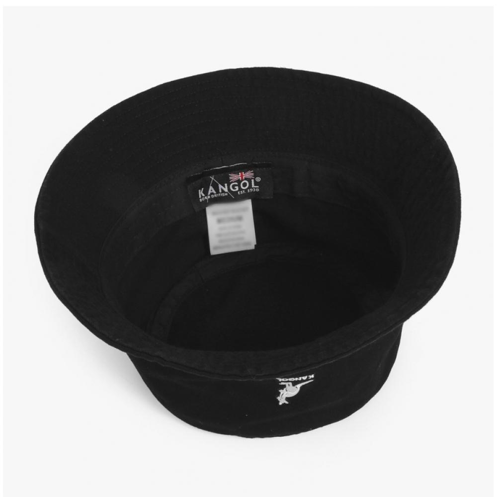 Kangol K4224ht Black Washed Bucket Hat