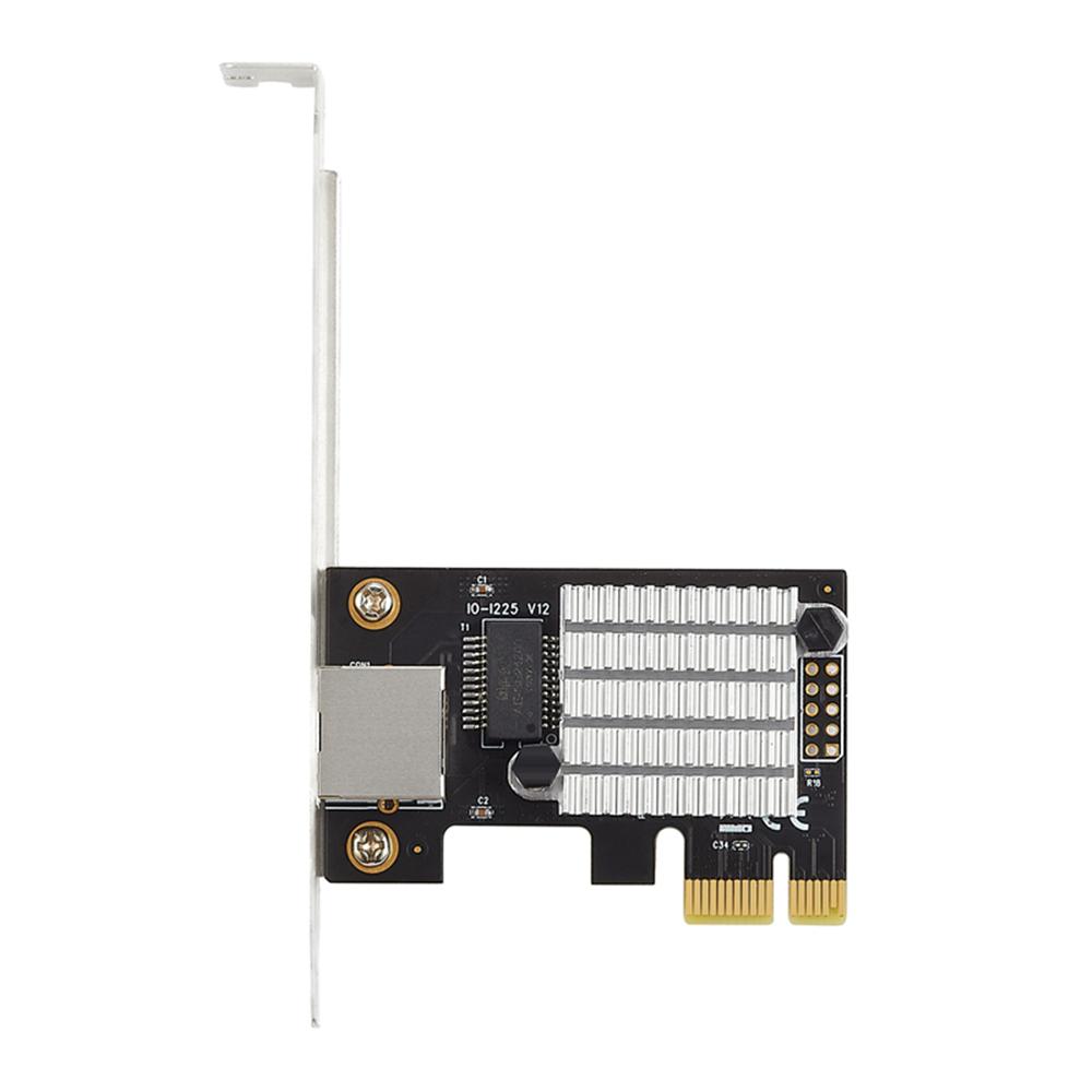 PCI Express 2.5G Gigabit Etherent Network Lan Card 2500Mbps I225 Chips 1-Port