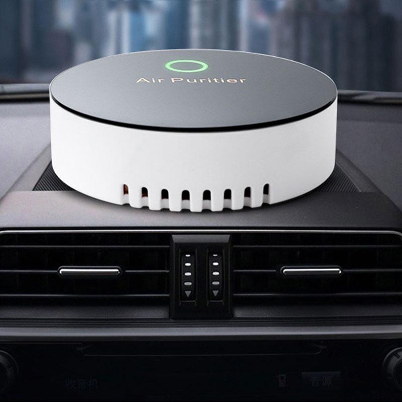 Car Air Sterilizer Purifier Usb Oxygen Cleaner Low Noise Generator Air Purifier Filter Smoke Remover Smart Gadgets Car Supplies