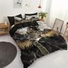 Whimsical Cat Lover's Duvet Cover Set - Soft, Breathable, and Comfortable Pet Cat Pattern Bedding with 3D Animal Theme