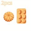 Fall-Themed Silicone Mold Set Pumpkin Acorn Leaf Molds for DIY Baking Crafts Non-Stick Reusable Molds Autumn Decoration Supplies