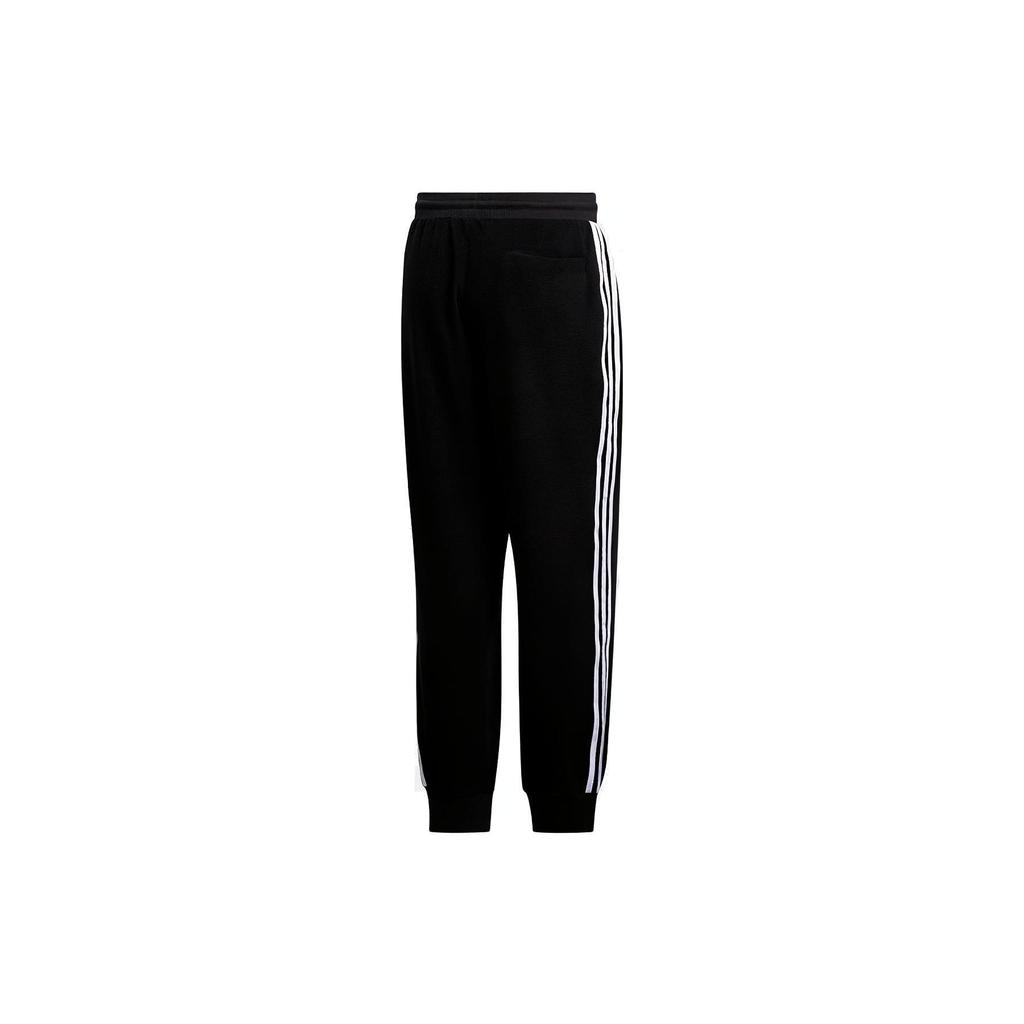 Adidas Originals Camo Track Pants With Cuffed Ankles And Side Stripes Men Bottoms Black GD3506