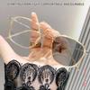 Photochromic Myopia Glasses Ultra Light Anti Blue Light Photosensitive Eyewear Vintage Square Frame Near Sight Eyewear