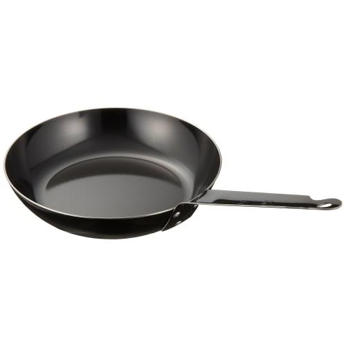 Endo Shoji TKG Iron Frying Pan, 20cm, Inner Diameter x Depth (mm): 203 x 40, Base Diameter (mm): 135, Plate Thickness (mm): 2.3, Weight (kg): 0.80. In